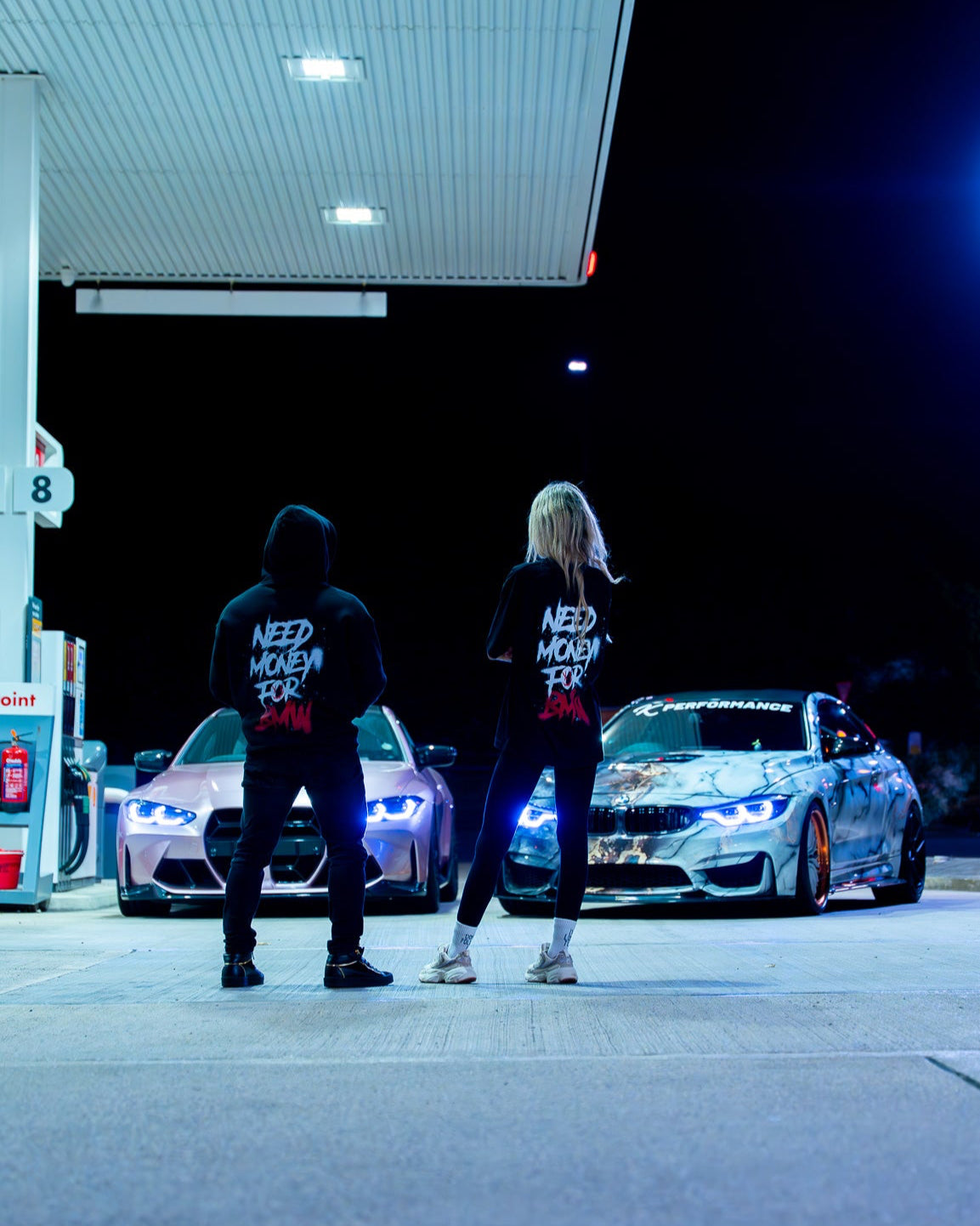 NEED MONEY FOR BMW UNISEX OVERSIZED TEE
