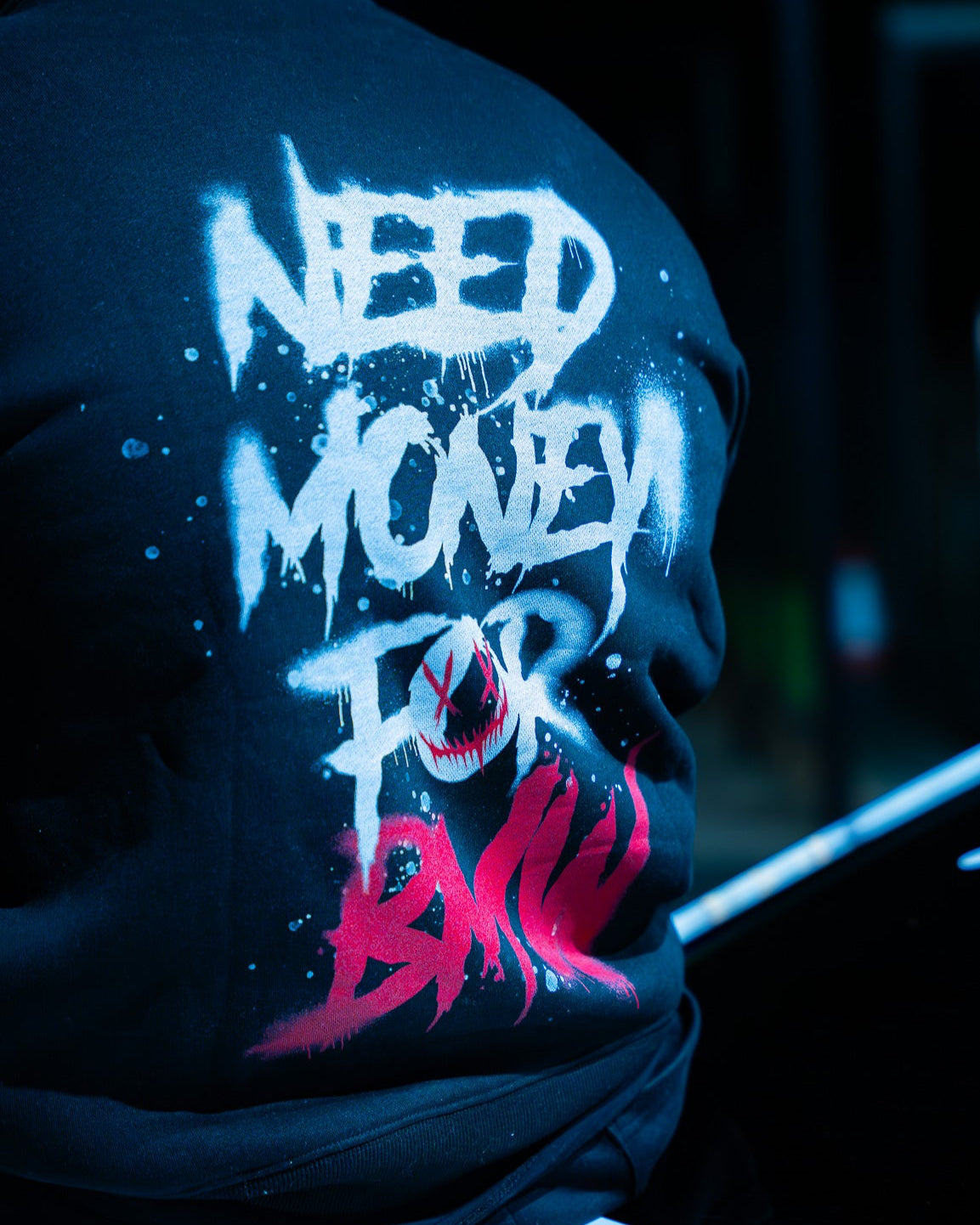 NEED MONEY FOR BMW UNISEX OVERSIZED HOODIE