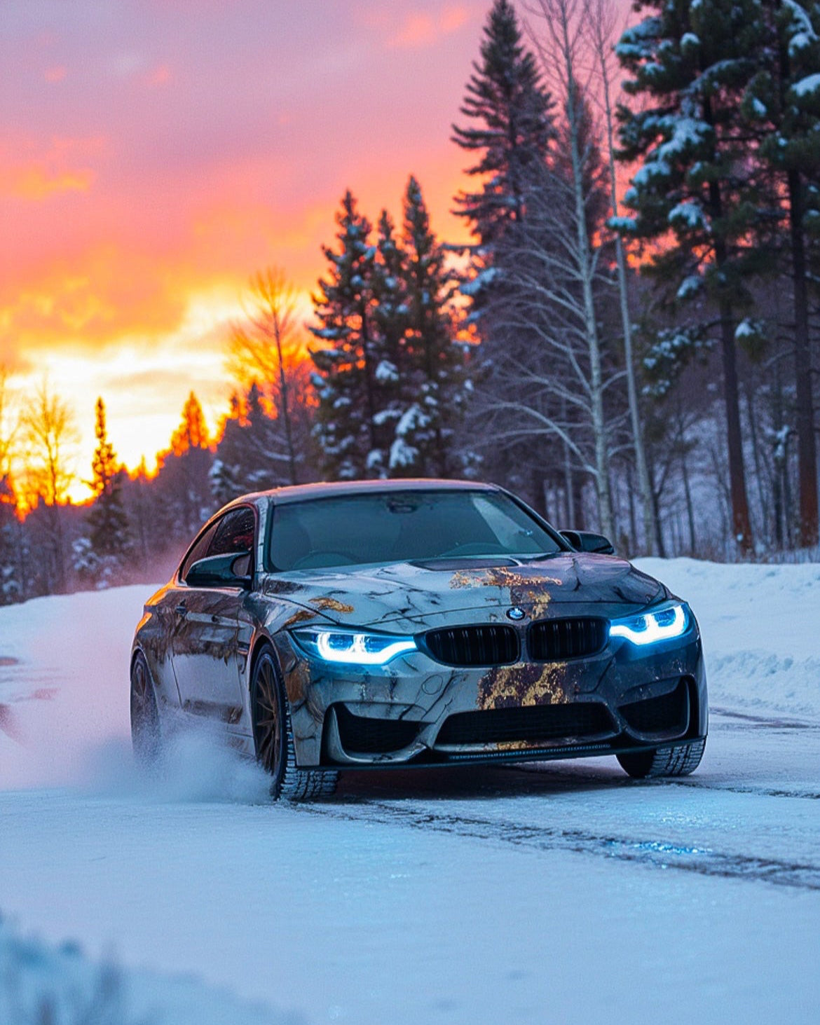 KODOX BMW M4C Crystallize Phone Wallpaper Set