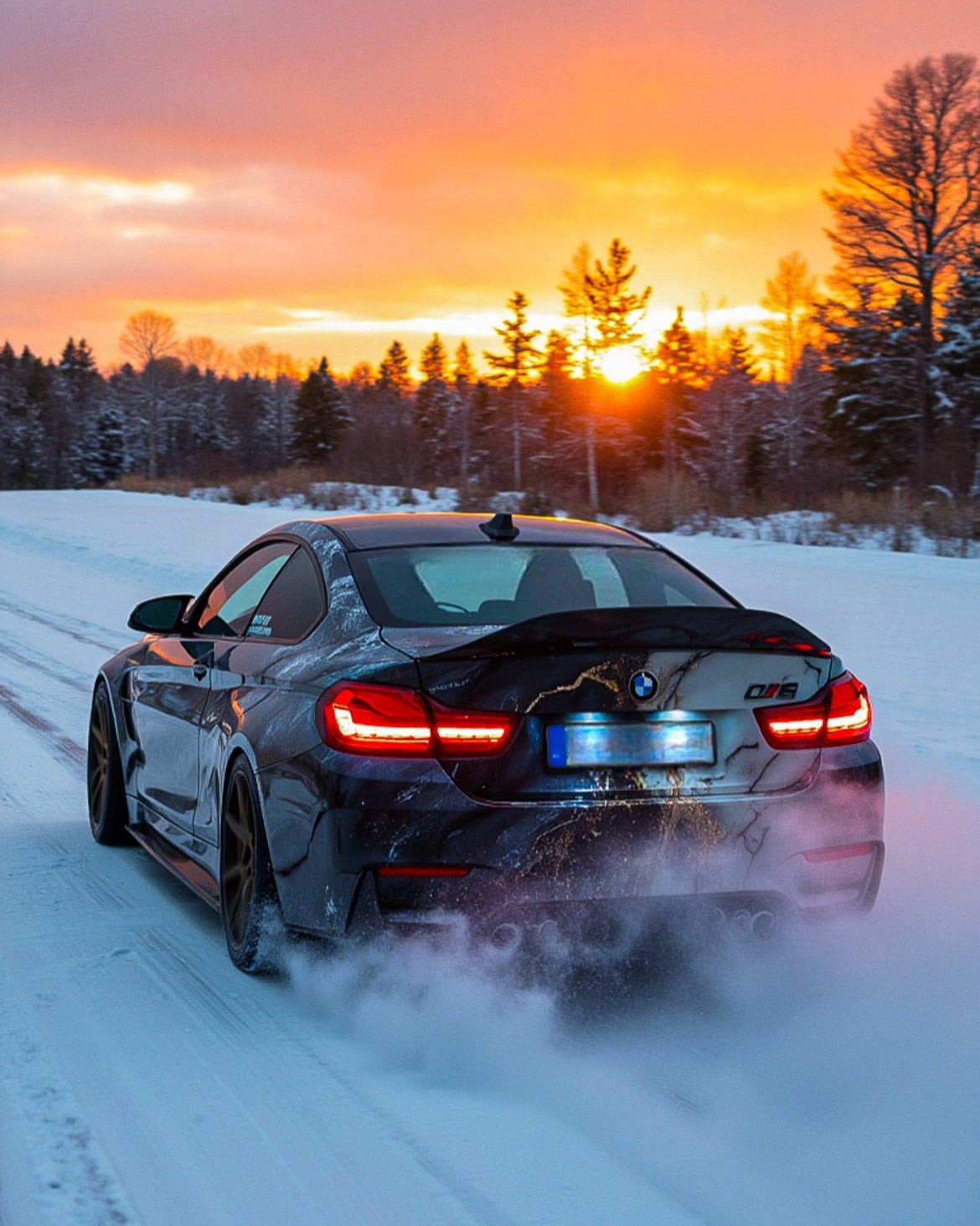 KODOX BMW M4C Crystallize Phone Wallpaper Set