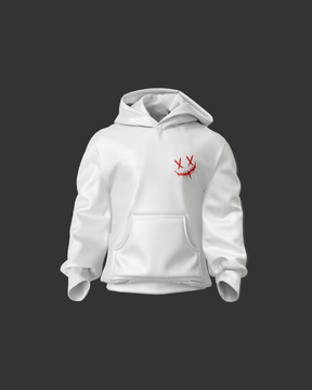 1 OF 1 - NEED MONEY FOR BMW UNISEX OVERSIZED WHITE HOODIE